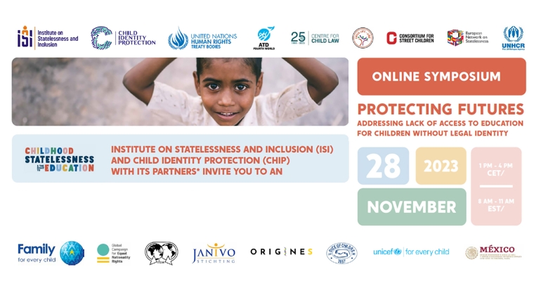 28 November 2023: “Protecting Futures: Addressing lack of access to education for children without legal identity”
